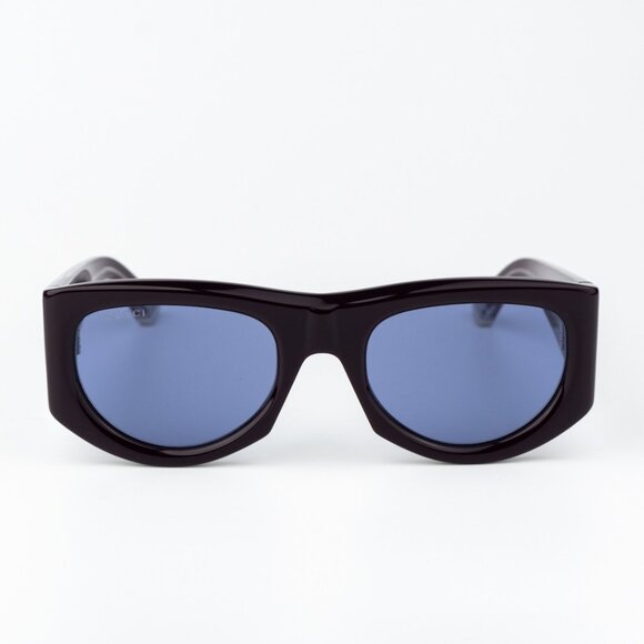 Gucci Women Sunglasses Violet Rectangular GG1917S 010 BRAND NEW - Picture 2 of 9